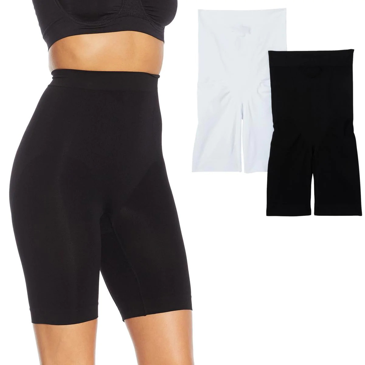 Rhonda Shear 2-pack Medium Support Longline Short 659820-J