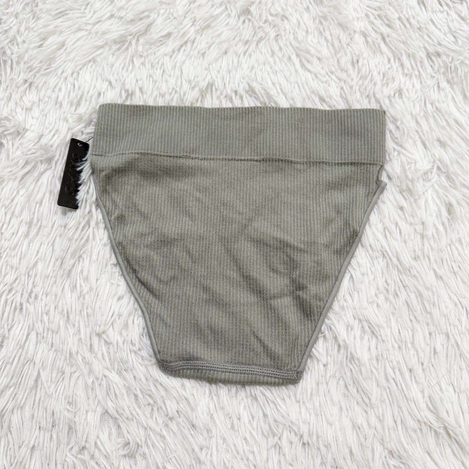 BNWT Women SKIMS Seamless Ribbed Cheeky Underwear in Mineral Size XXS/XS