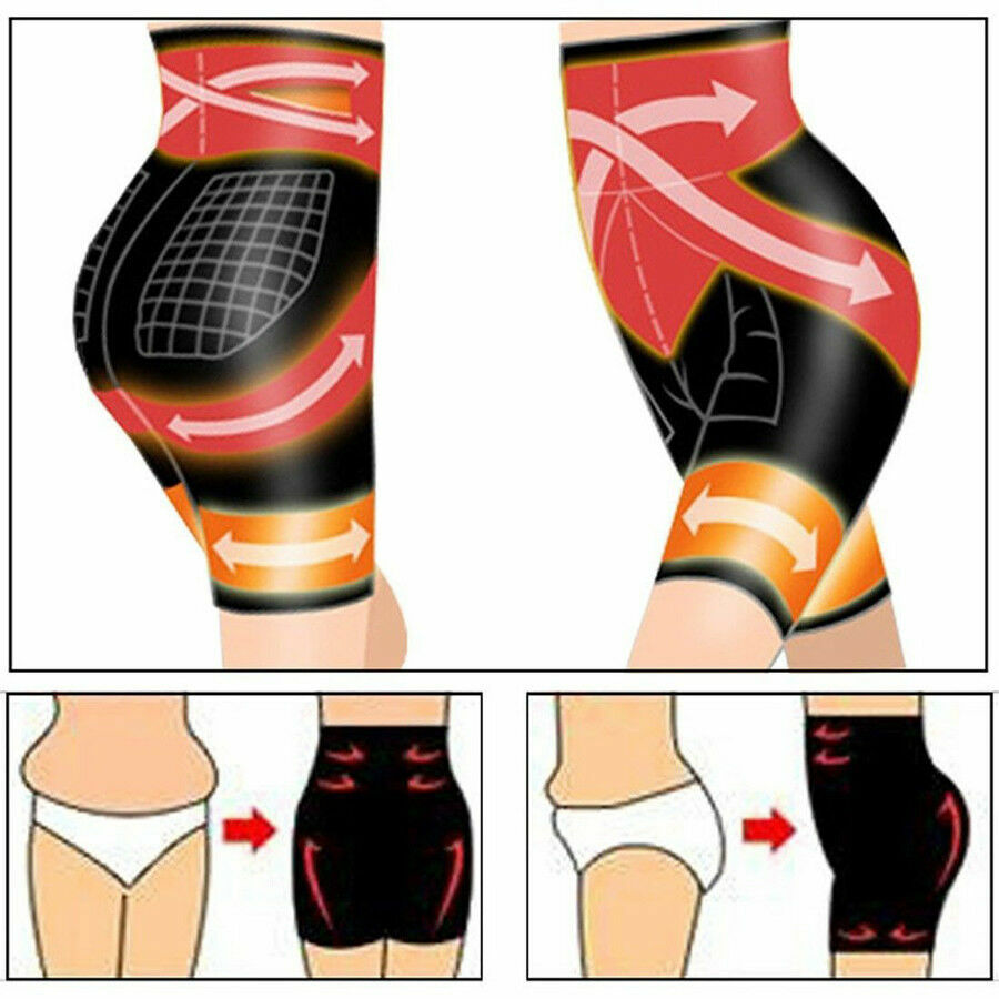 High-Waist Pants Easy Body Shaper Control Tummy Shape Thigh Shapewear Underwear