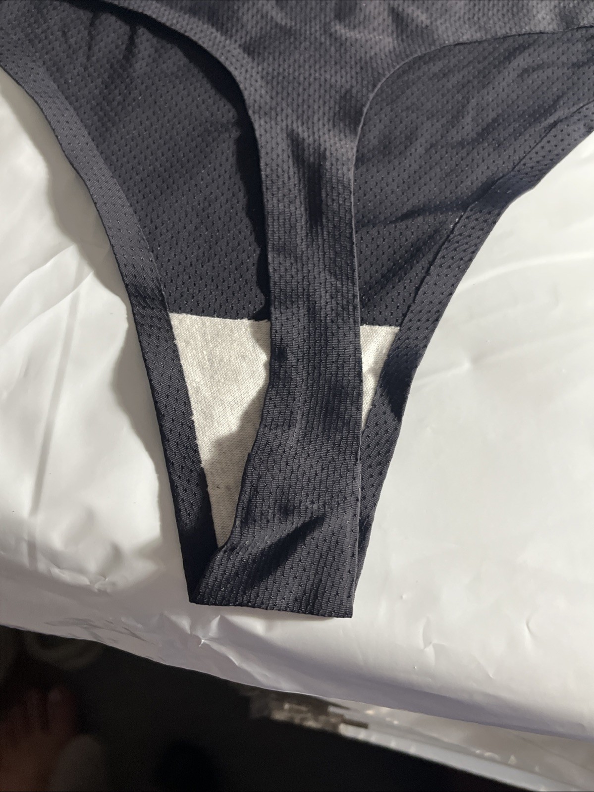 6 Pack Women Cotton Sexy underwear Thongs Black Panties Size Small Breathable