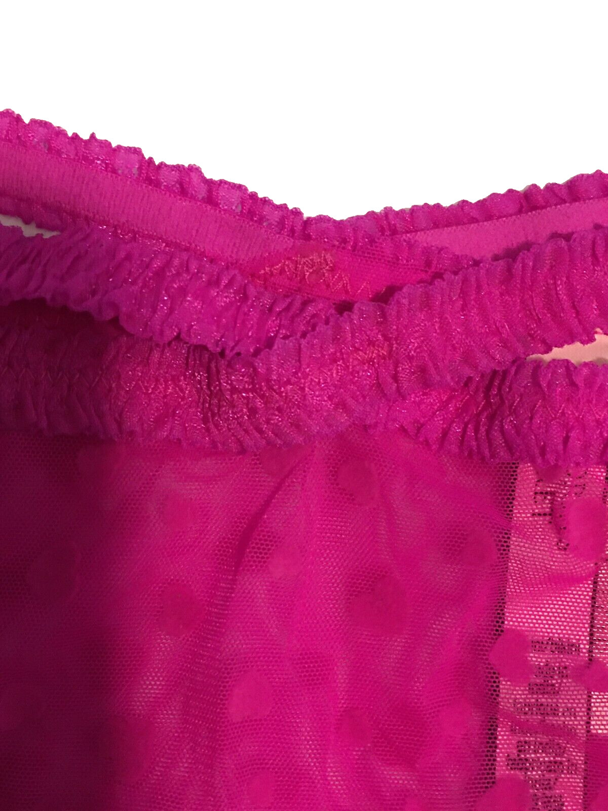 Victoria’s Secret Pink Heartbreaker Bikini Panty Size L Bali Orchid Hearts NWT