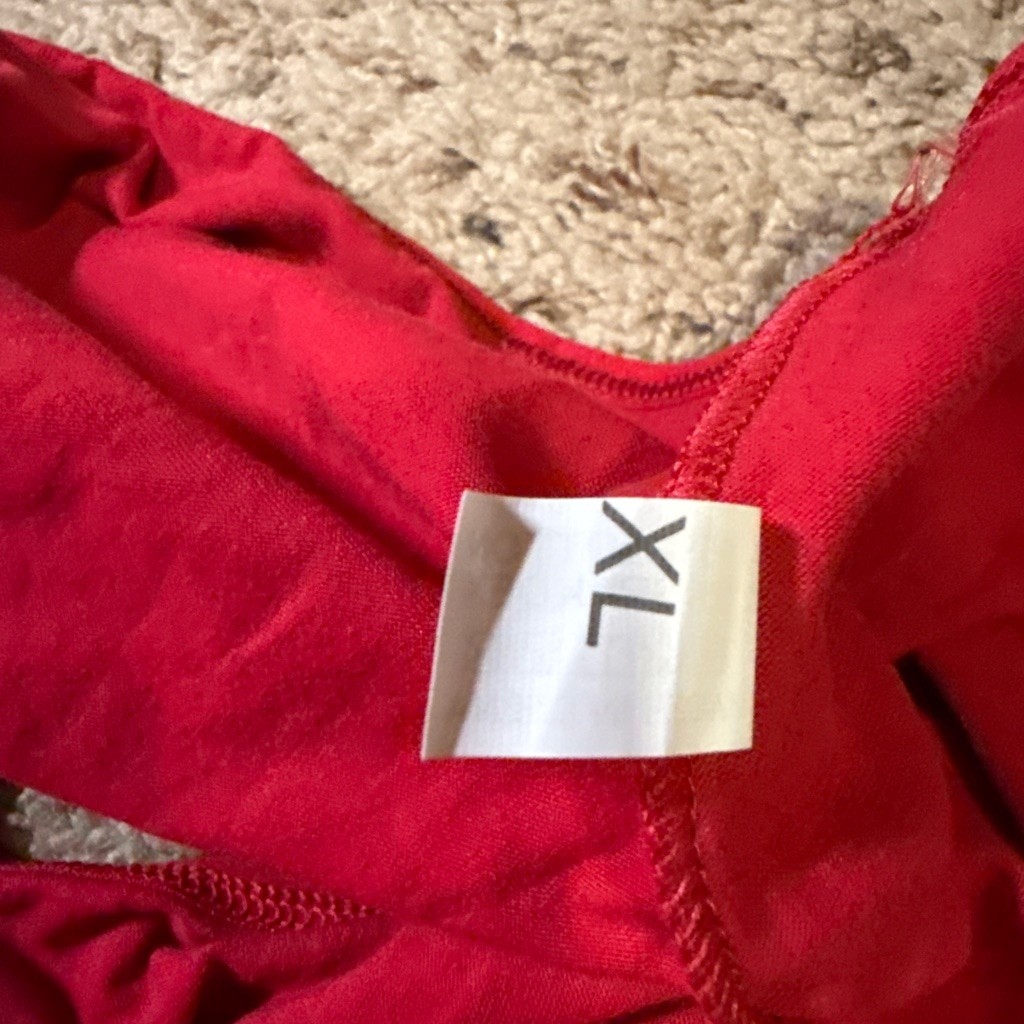 Women’s Unbranded Panties XL Black Pink Red Beige 4-Pack