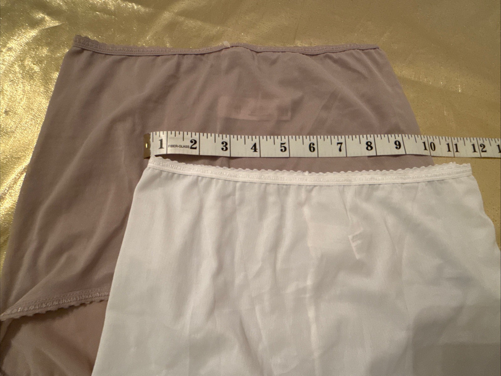 NEW 2 Pair of Bali Skimp Scamp Briefs Panties #2633 Neutral Colors Size Large