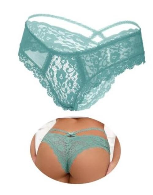 Lace Thongs for Women Sexy Lace Panties Plus Size 3X-Large-4X-Large 1-blue