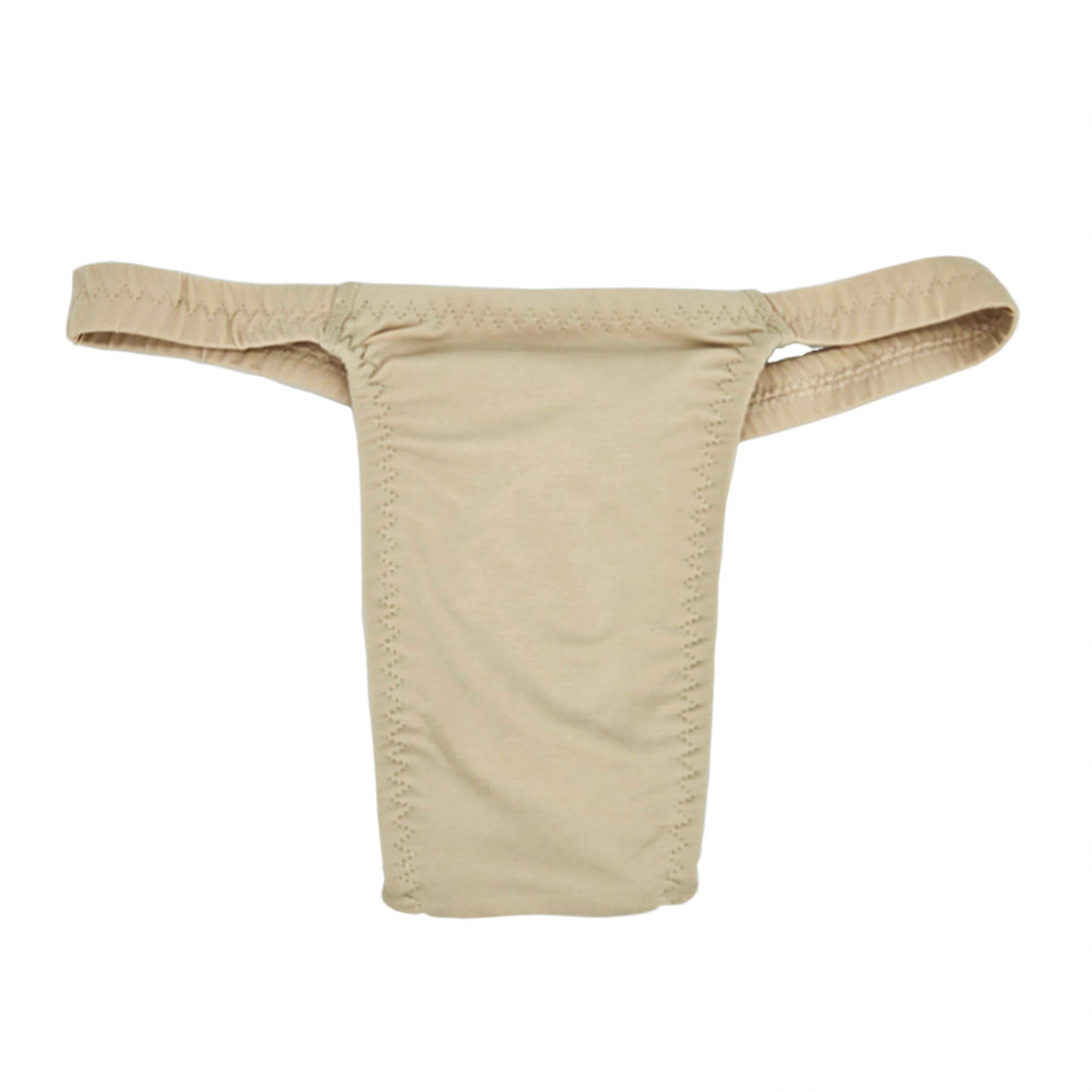 Nude Satin Gaff Panty Tucking Compression Underwear Transgender or Crossdresser