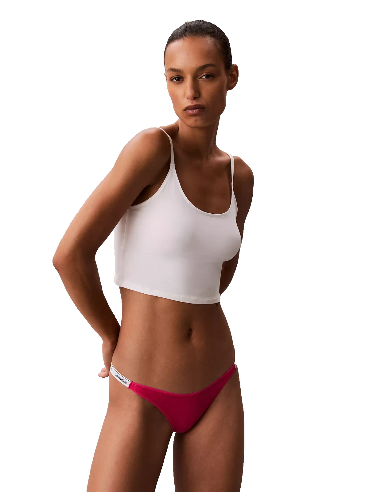 THONG – Calvin Klein Women’s (X-SMALL) Icon Logo Dipped String Thong QF5157-640