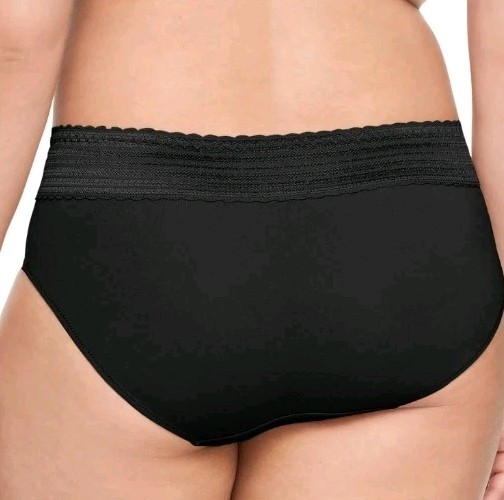 Warner’s Blissful Benefits XXL 2XL Cotton Lace Hipster Panties 6 PACK #214-1813