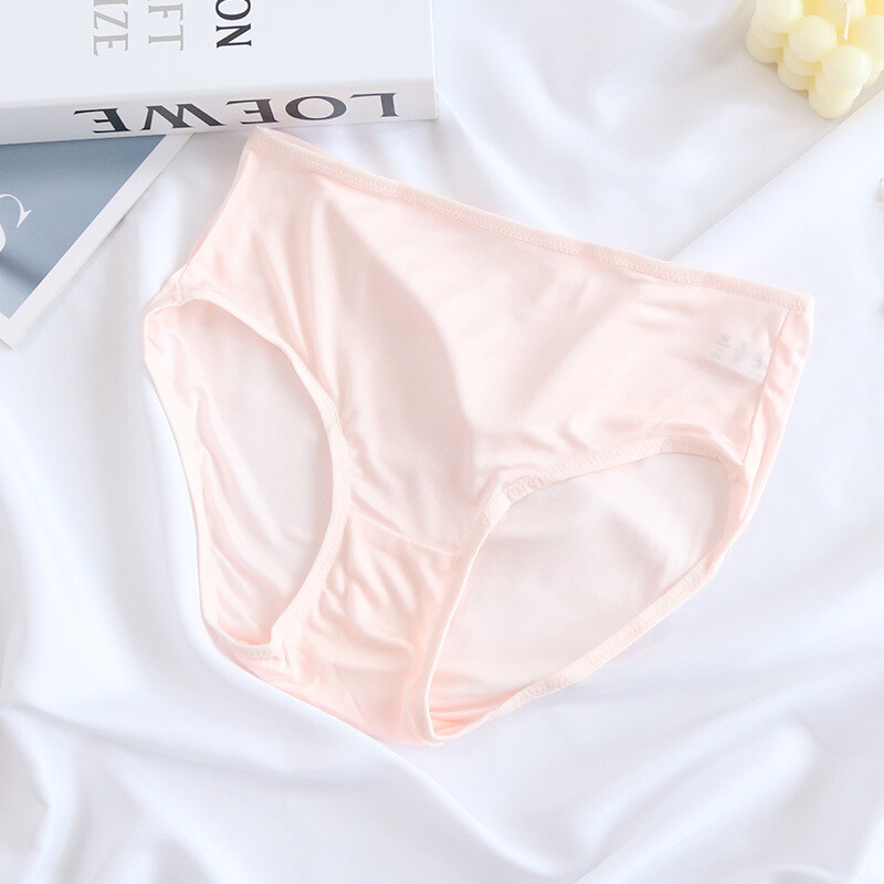 100% Mulberry Silk 3 Pairs/lot Women Panties Underwear Lingerie M L XL 2XL