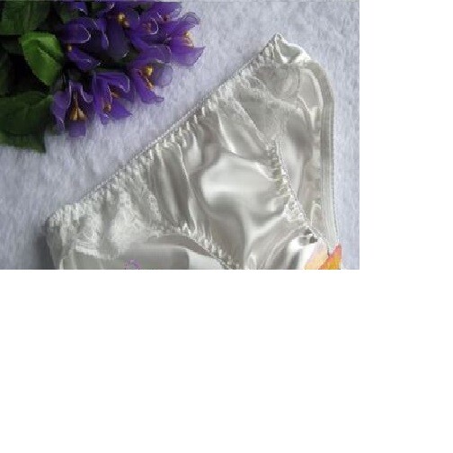 Womens 100% Silk Sexy Panties Bikinis Underwear Knickers High-cut Brazilian Red