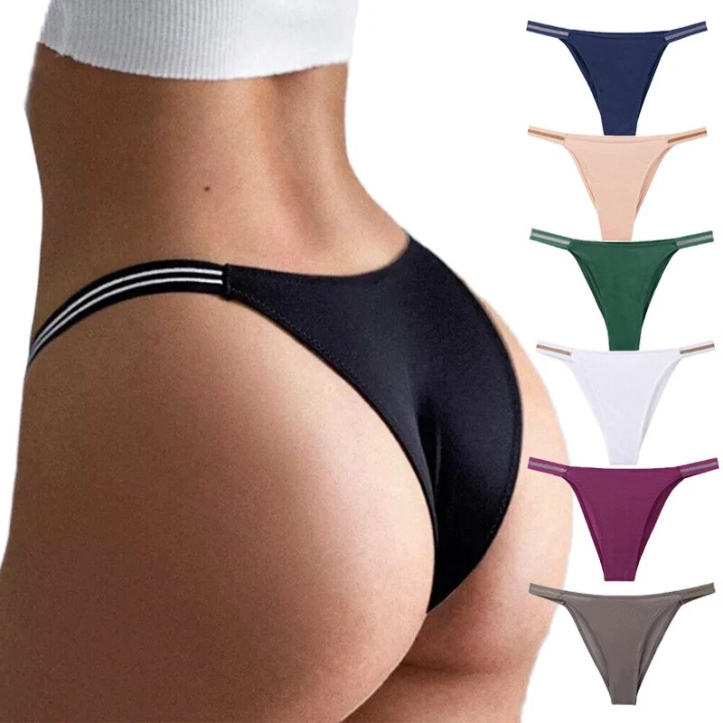 3 5 7 Pcs Lot Women’s Sexy String Bikini Briefs Panties Fashion Underwear,S M L
