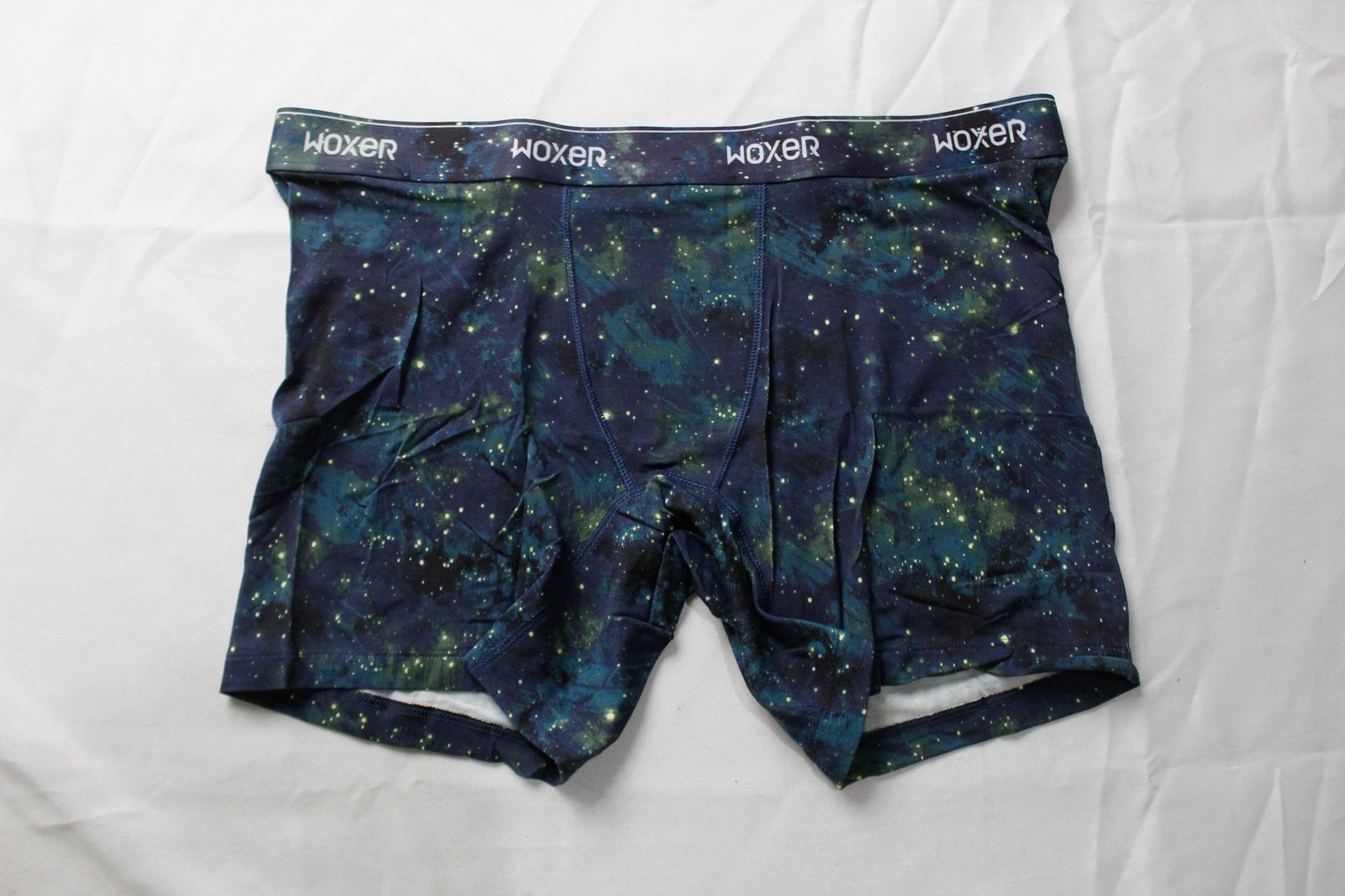 Woxer Women’s Baller Black 2.0 Soft Modal Boxer Brief DH3 Starry Night XL NWT