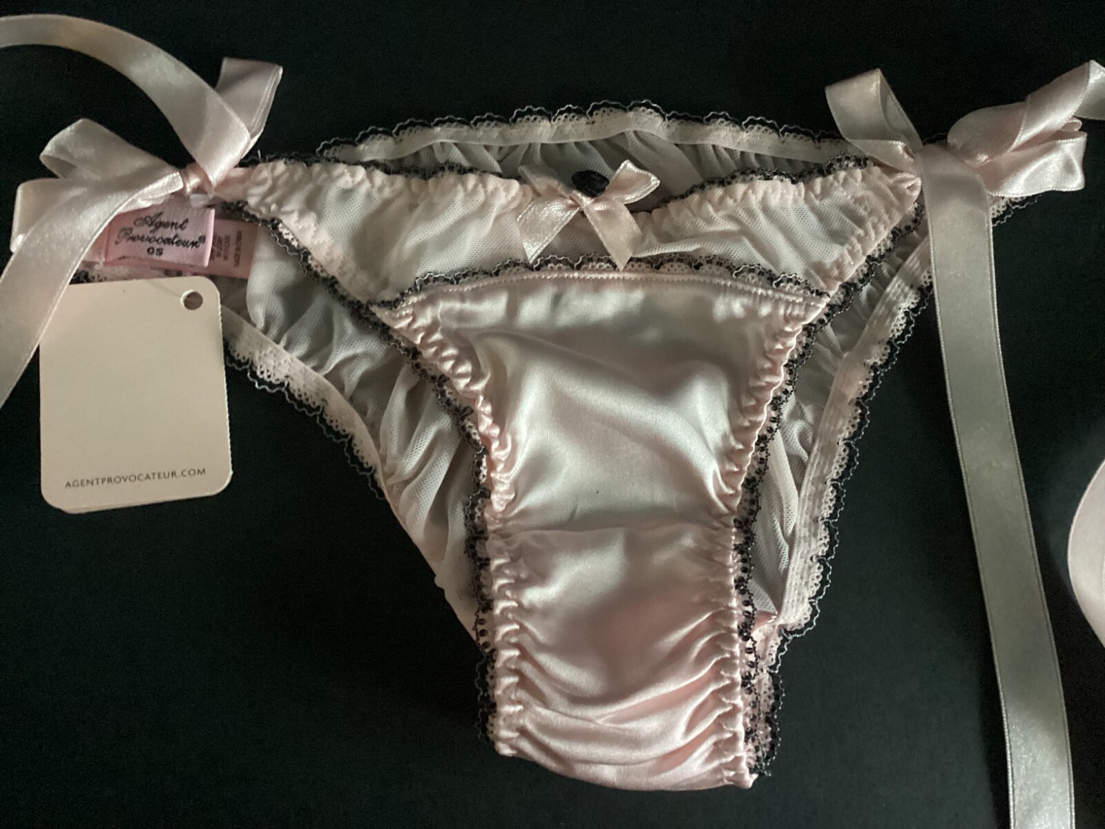 Agent Provocateur Tie Side Knickers One Size Brand New with Gift Bag