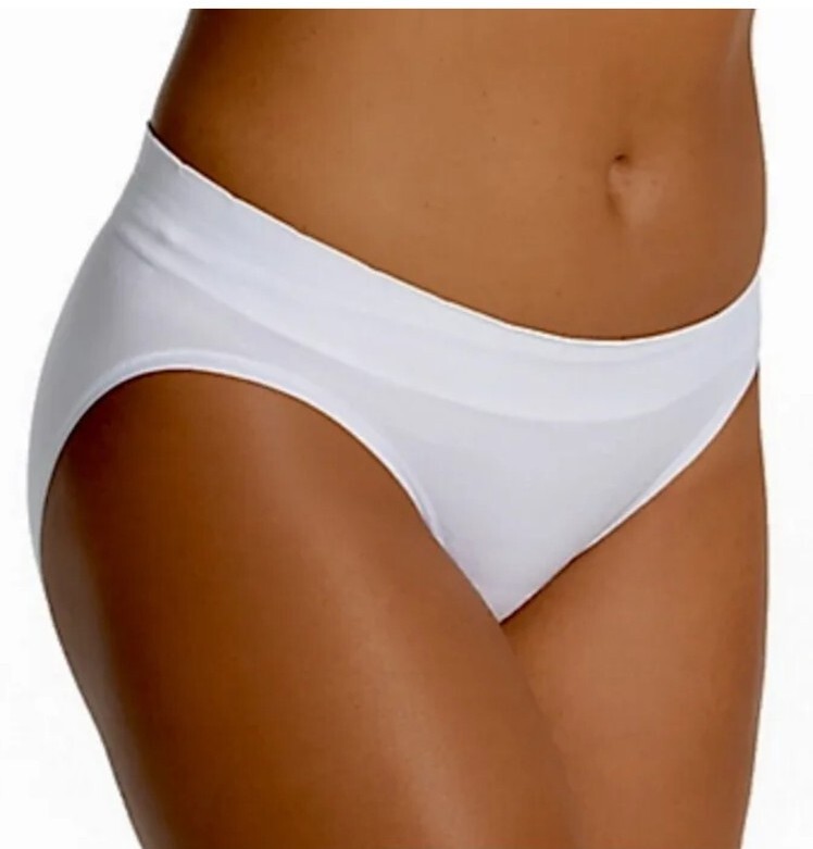 NWT Vanity Fair No Pinch No Show Bikini Panties 18217 Seamless Comfort Size 7/L