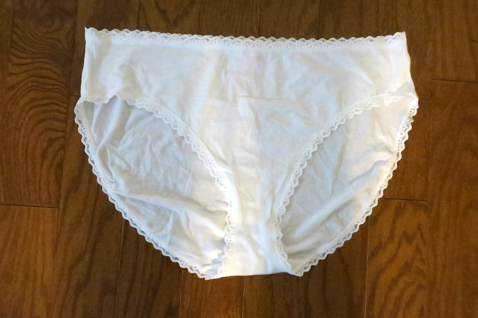 XXL ❤️ VICTORIA’S SECRET ❤️ COTTON LACE WHITE SEXY HIGH LEG HI CUT BRIEF PANTIES