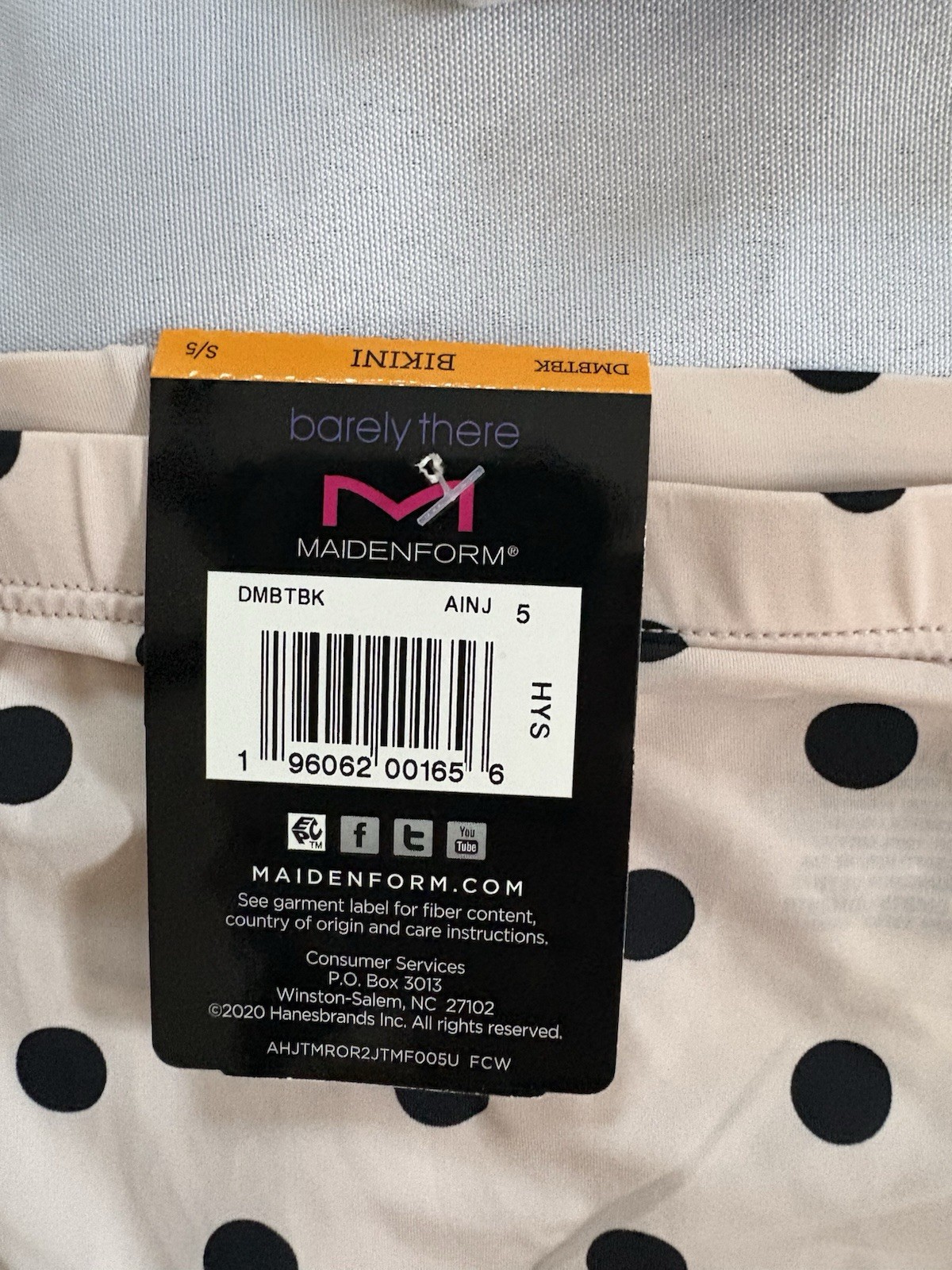 NEW Maidenform Bikini Barely There Invisible Look Panties 2 Pair DMBTBK Small 5