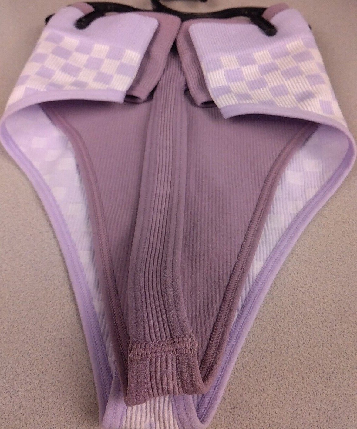 No Boundaries 2 Pack Purple Check/Purple Thong Size XXL (19) – New (64)