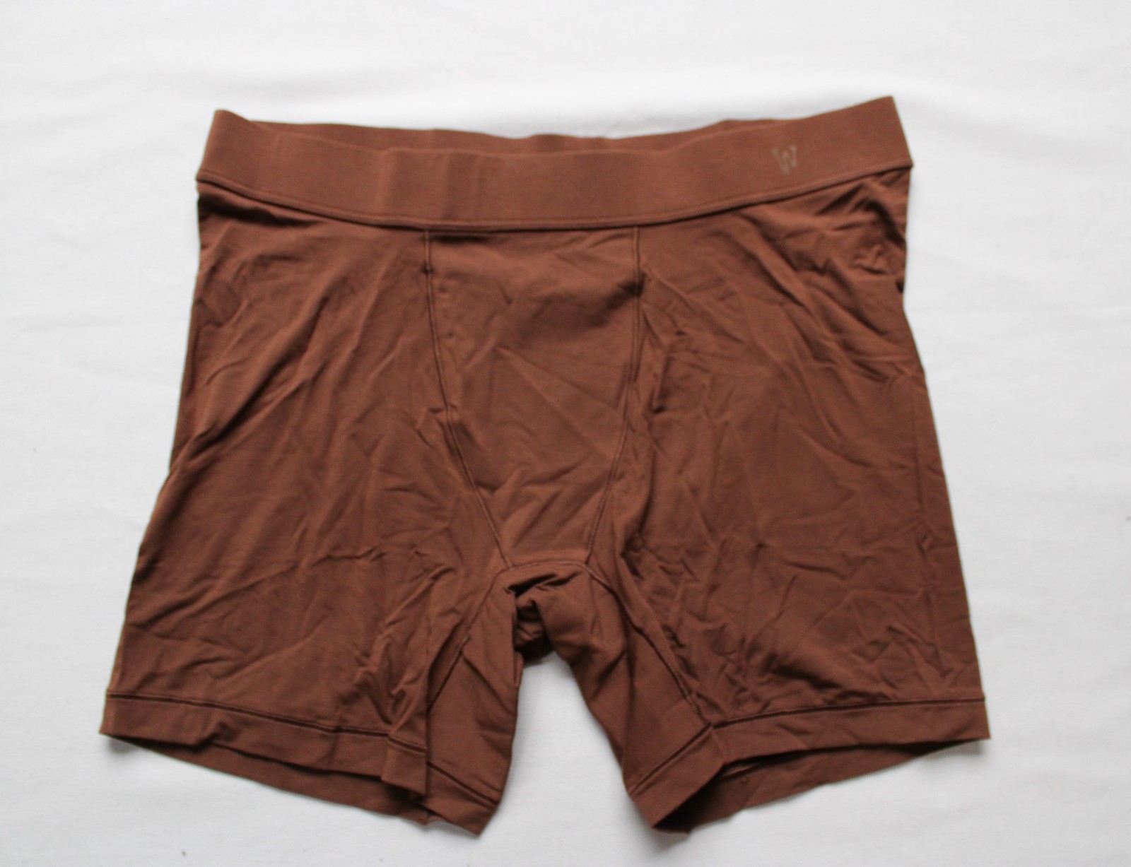 Woxer Women’s Baller Luxe MicroModal Boxer Shorts ZG3 Espresso Medium NWT