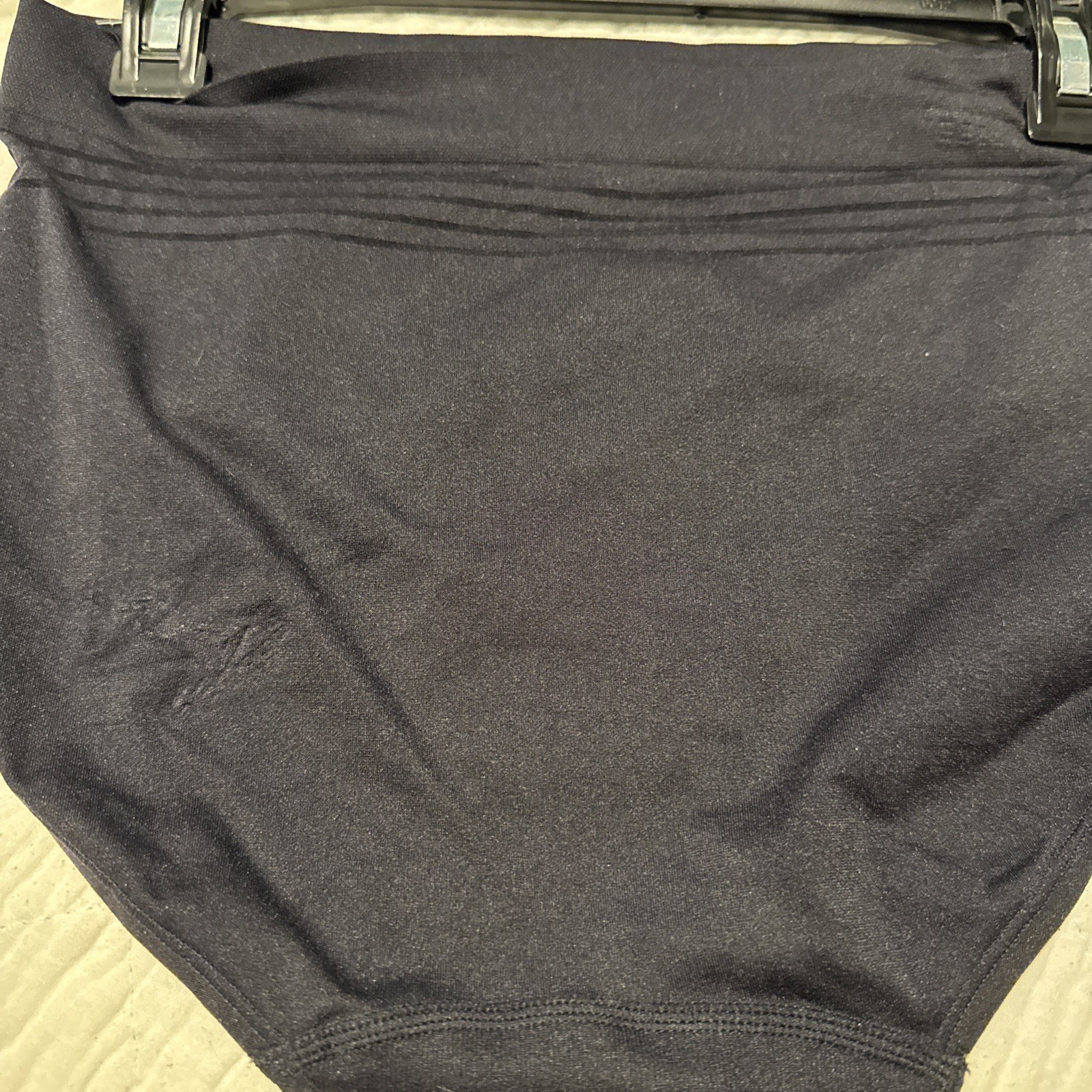NWT Yummie Heather Thomson 1-Pk Briefs Panties Size Large Black