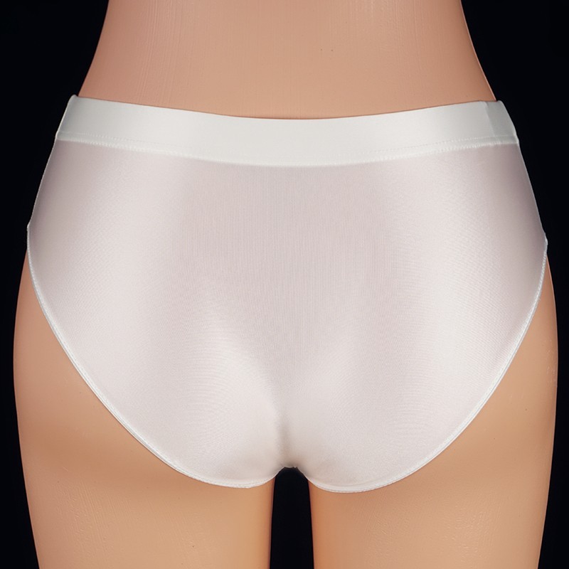 2026 Women’s Yoga Panties Shiny Satin Briefs Knickers Opaque Gym Low-rise Briefs