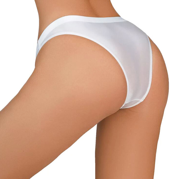 5PCS/LOT Sexy Women Glossy Panties Shiny Satin Glossy Underwear Bikini Lingeries