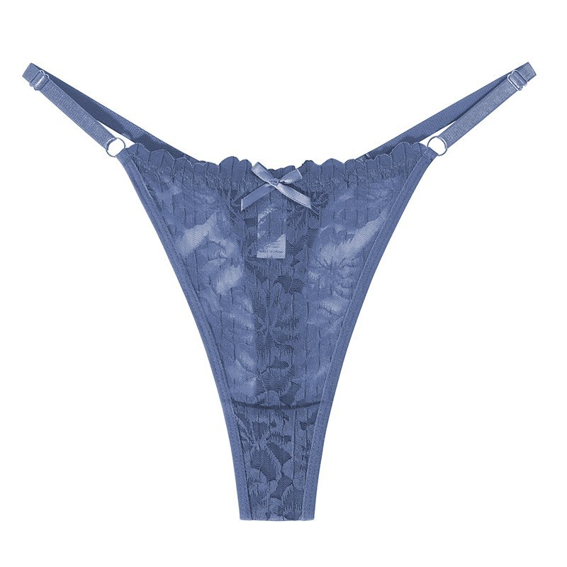 6 Pack Lot Sexy Womens Lace Panties Thongs G string See Through Ladies Underwear