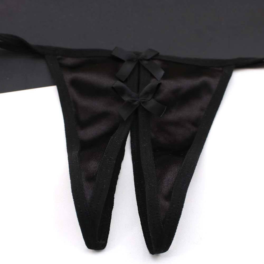 ☆USA☆ Sexy Women Lace Thong G-string Panties Lingerie Underwear Crotchles T-back