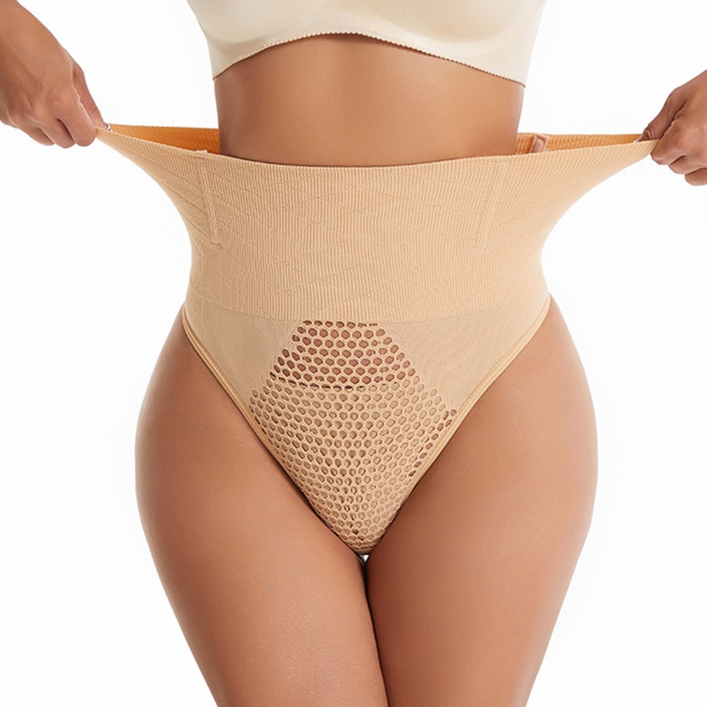 Women’s High Waist Thong Style Shaping Pant with Hollow Back and Lift Effect