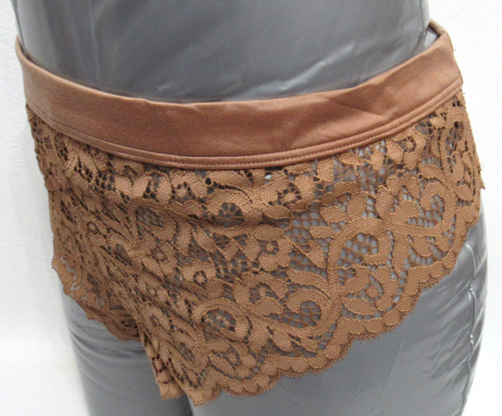 Victoria’s Secret Bikini Panties Body by Victoria Underwear Brown Lace Size XL