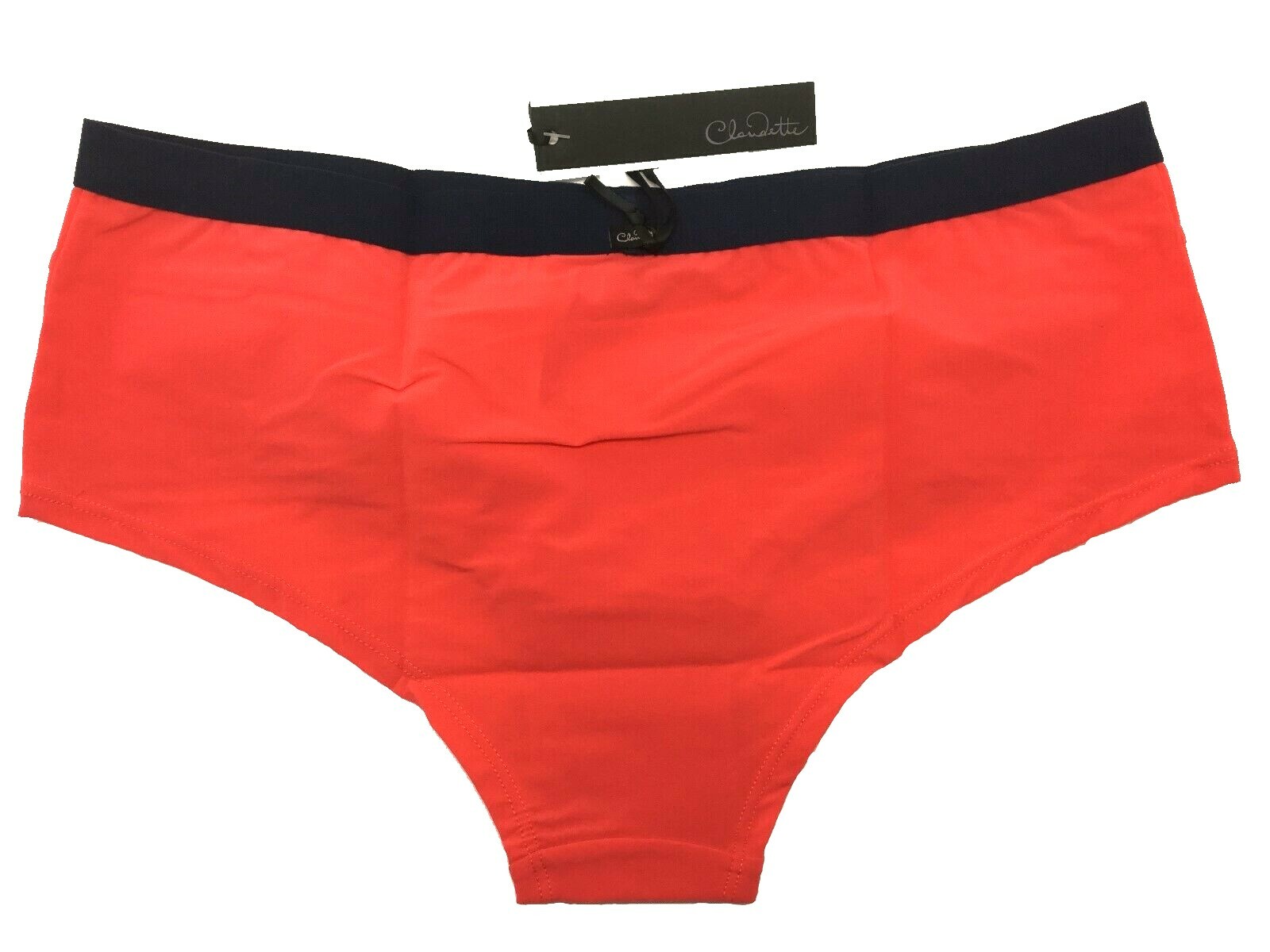 Claudette Sophia Boyleg Bikini Panty Briefs Women Underwear Lingerie Papaya Navy