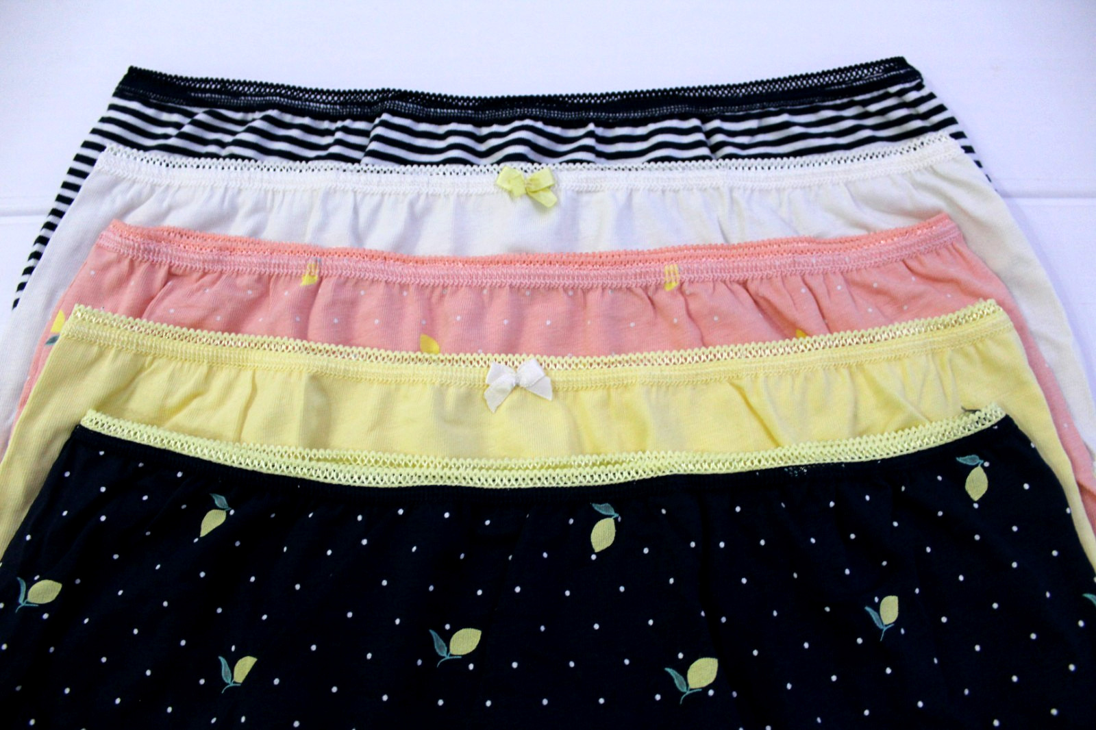 Ex M&S Ladies 5 Pack Supersoft Cotton Lycra Midis Briefs Knickers Size 12 to 18