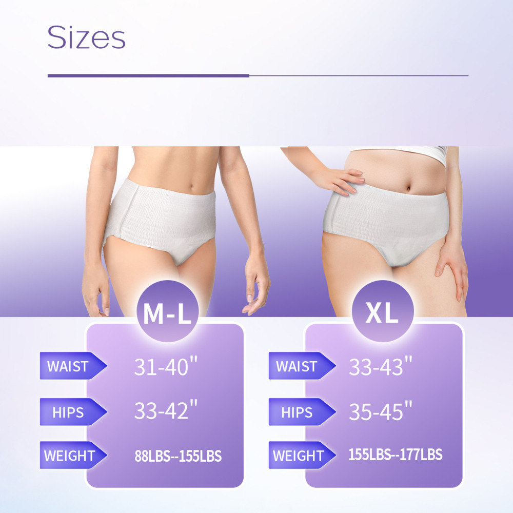 5pcs Disposable Menstrual Panties Underwear Postpartum Essentials All Day Night