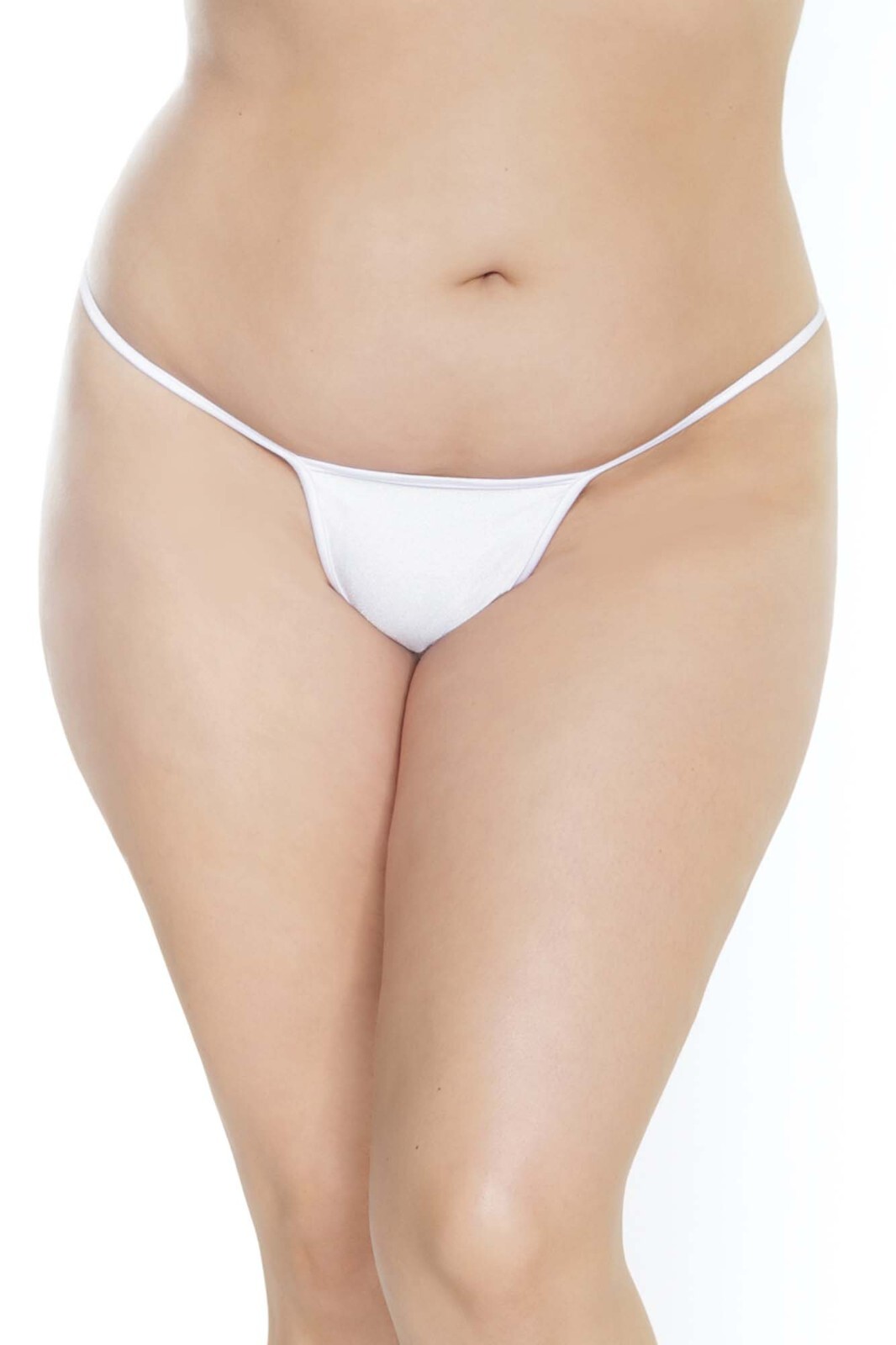 Plus Size Thong Low Rise G-String Womens Panty Black Pink Red White