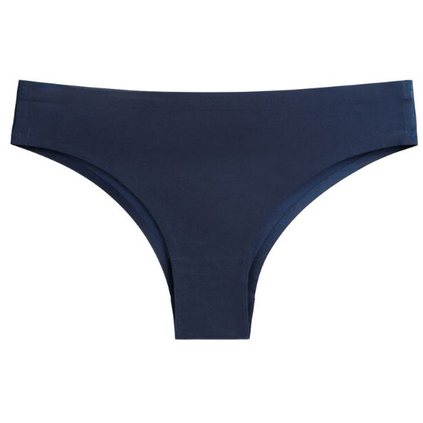 6 Pack Lot Womens Ice Silky Panties Briefs Seamless Thongs Underwear Lingeries