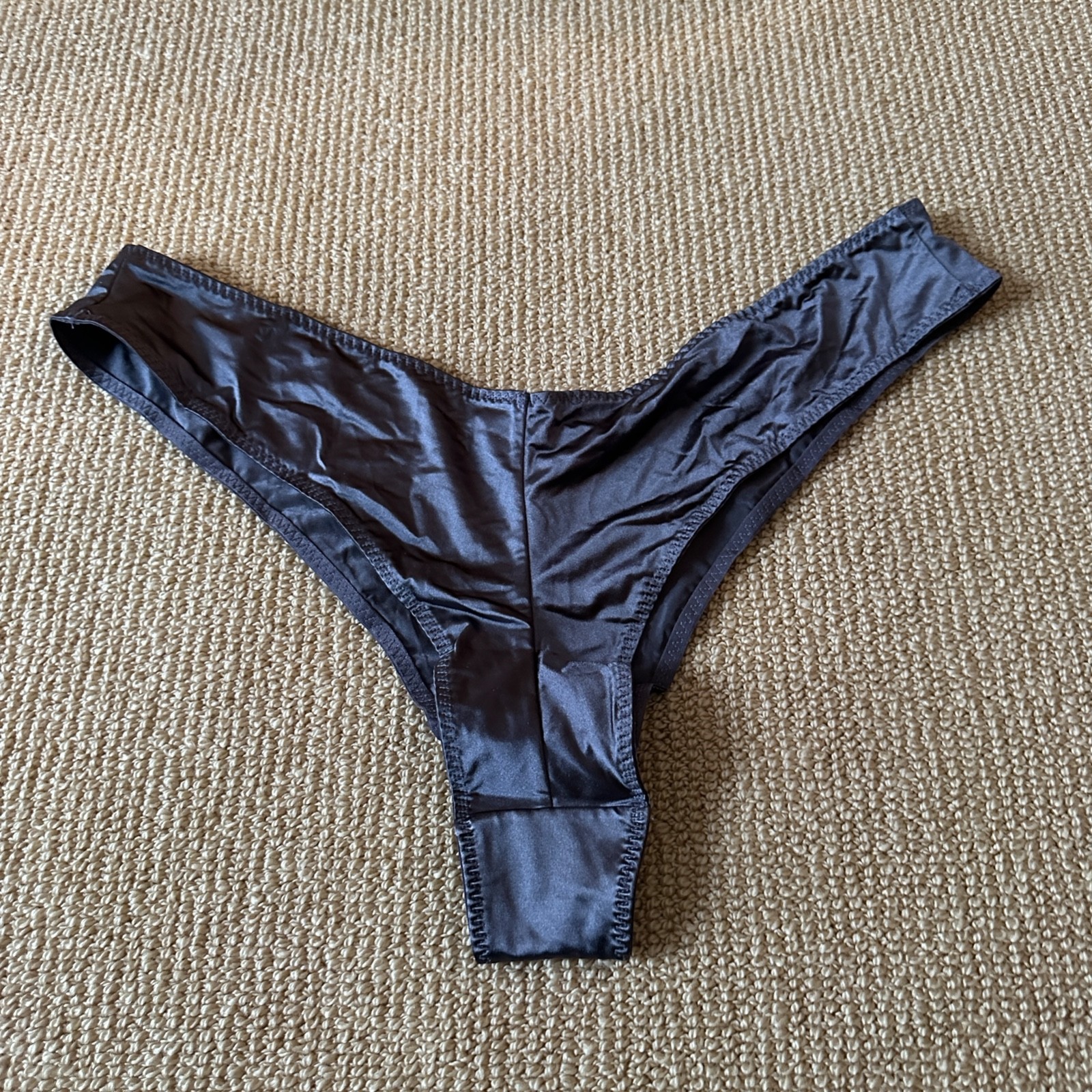Skims Armor Satin Cheeky Tanga Underwear, Size 3X NWT