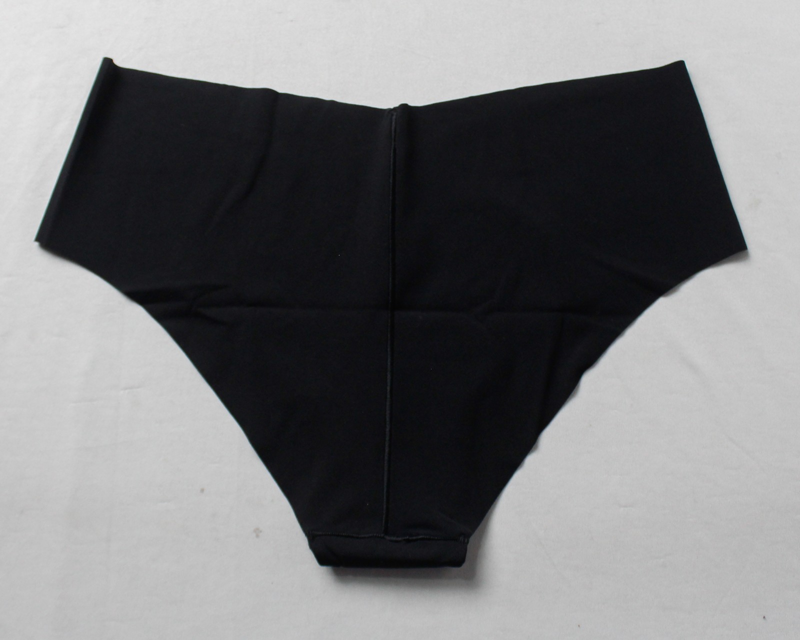 Aerie Women’s Lightweight No Show Cheeky Underwear DH3 Black Large NWT