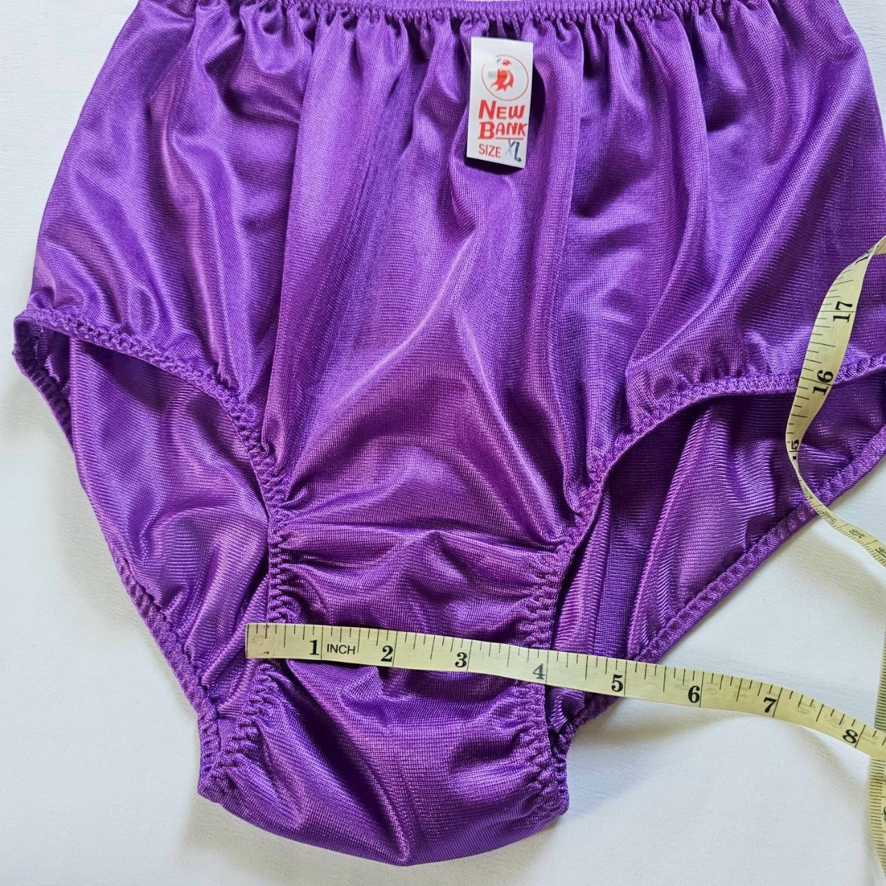 6 Nylon Underwear Granny Panties Comfort Woman Man Briefs High Waist 36″-42″ XL