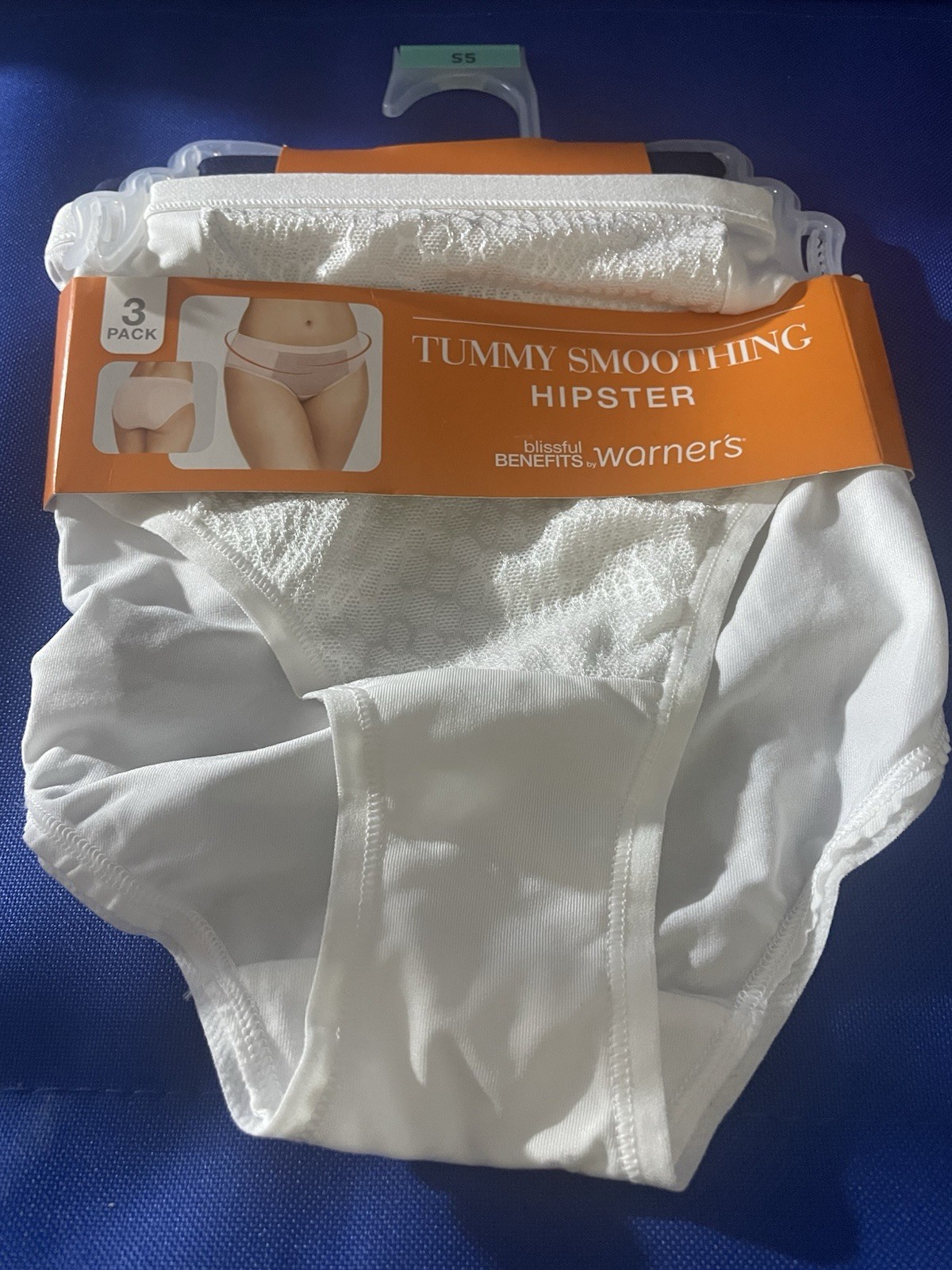 WARNER’S BLISSFUL BENEFITS TUMMY SMOOTHING HIPSTERS SIZE S/ 5 UNDERWEAR *2 PAIRS