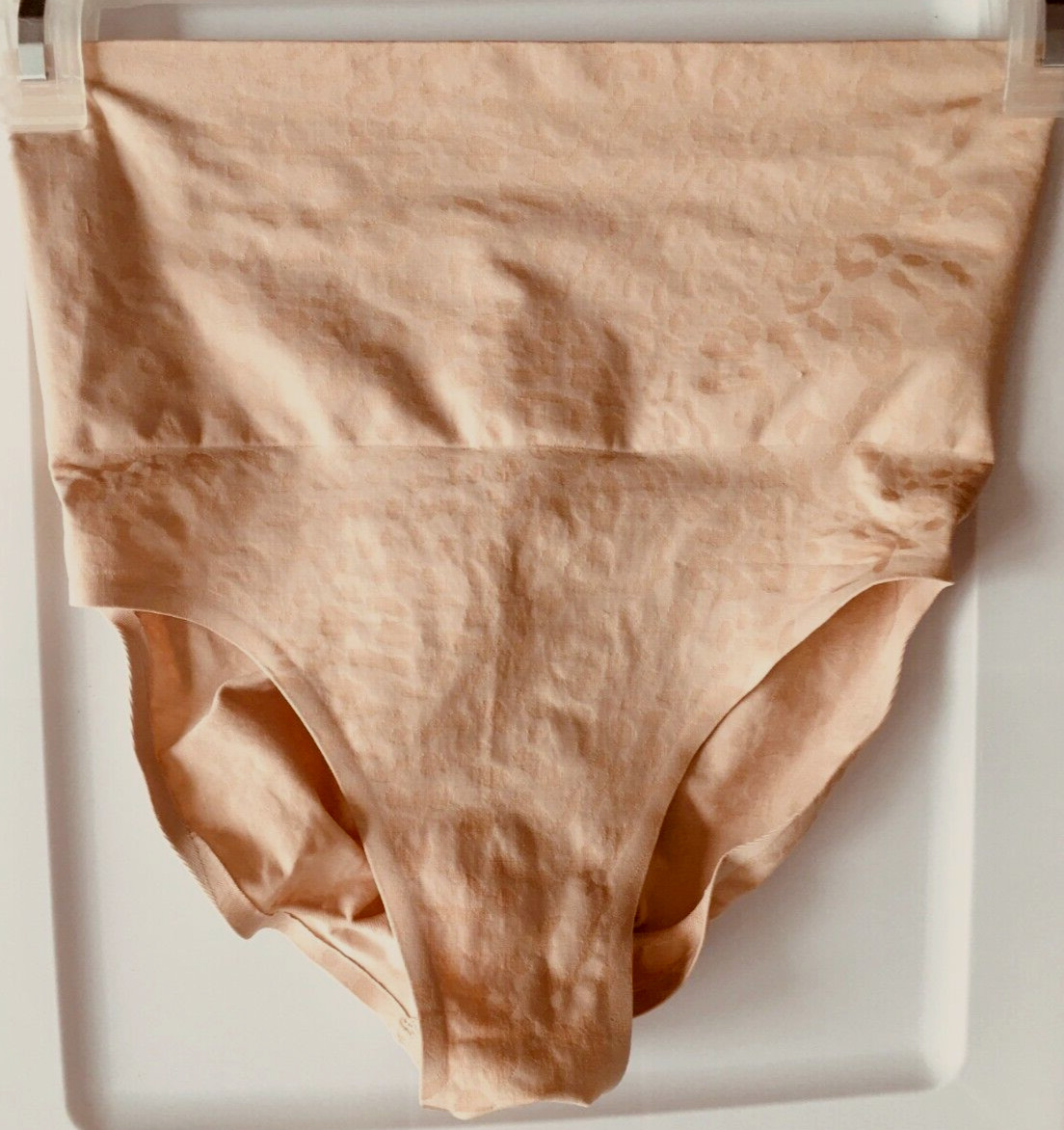 Victorias Secret Curves Brief Style Shaper Panties Animal Print Beige Size XL