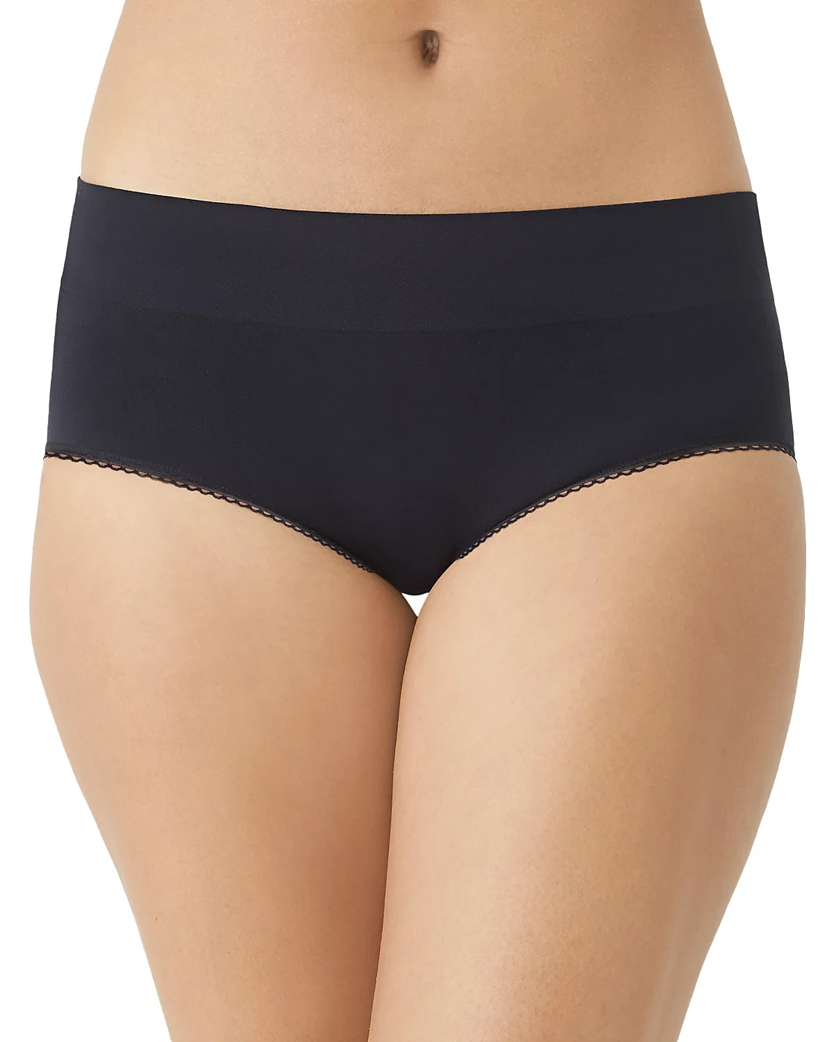 Wacoal Black Feeling Flexible Seamless Full Brief Panty L110179 Size 2XL
