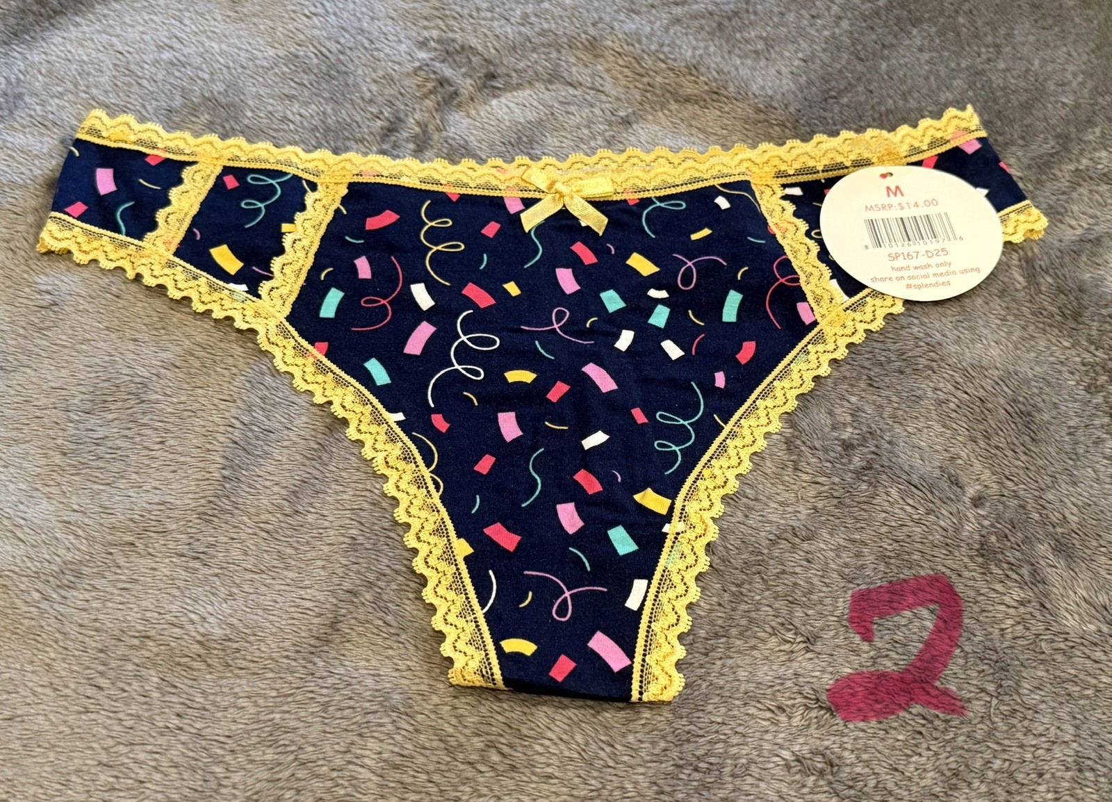 Med- Splendies Panties-NWT-thongs-bikini-tankini-Multiple Styles Available