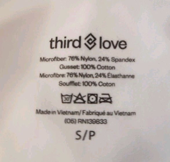Third Love 24/7 Classic Hipster Barely There Microfiber Women’s Small Panties