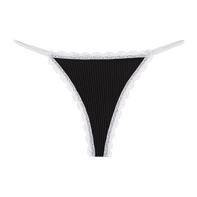 5 Pack Lot Sexy Womens Thongs Panties Underwear Lace Ladies Lingeries Bikinis