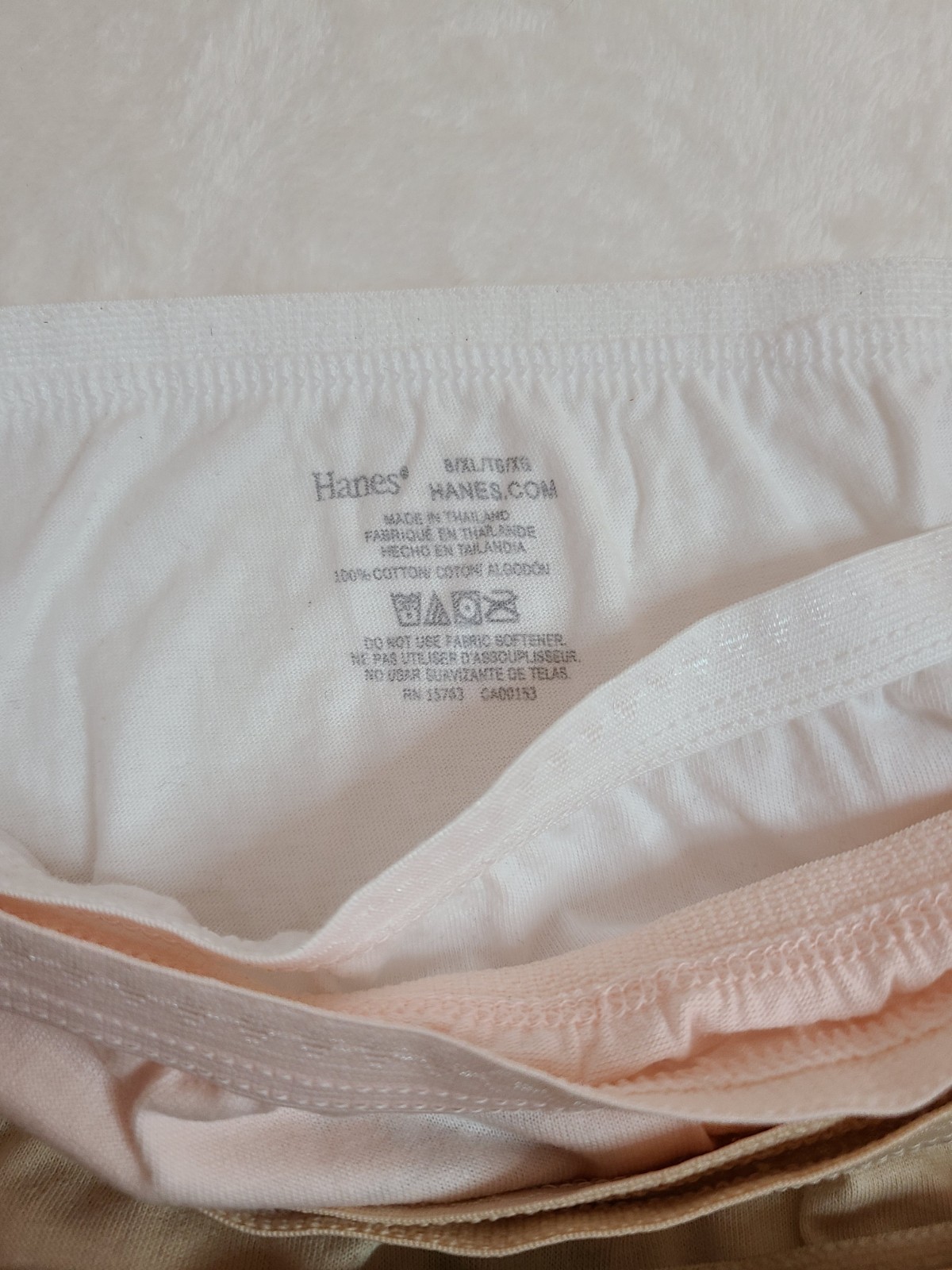 New Hanes 5pk Classic Cotton Brief Panties Size XL – Neutrals