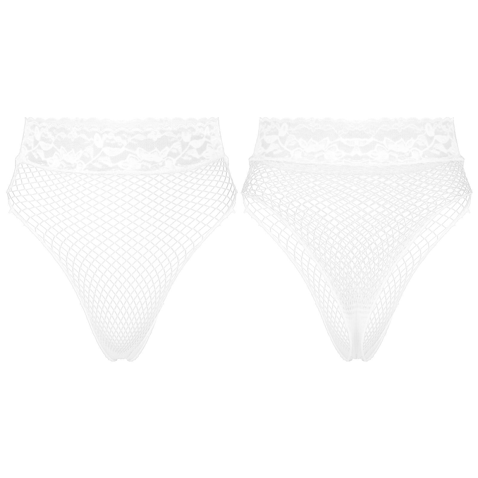 Women’s Fishnet Lace G-string Briefs Panties Thongs Lingerie Underwear Knickers