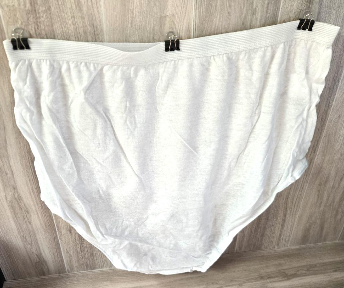 Womens Size 8 Cotton Underwear 1-Dozen pairs Bob Barker Inmate