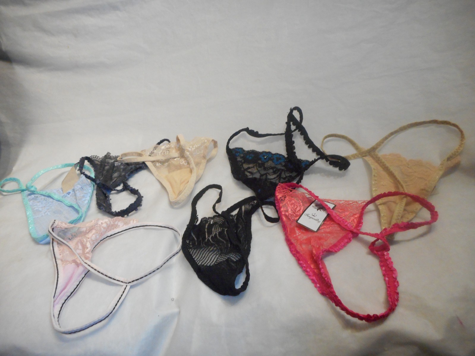 8 V String Multicolor Women’s Panties Size One Size Fits All