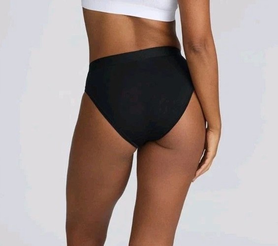 Step One Bikini Brief Size XL Tap Shoe Black Bamboo Soft BNWT Unopened