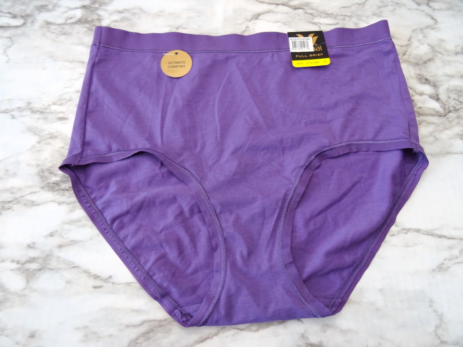Wacoal 875362# Understated Cotton Full Brief 3-Pack Panties US Size M