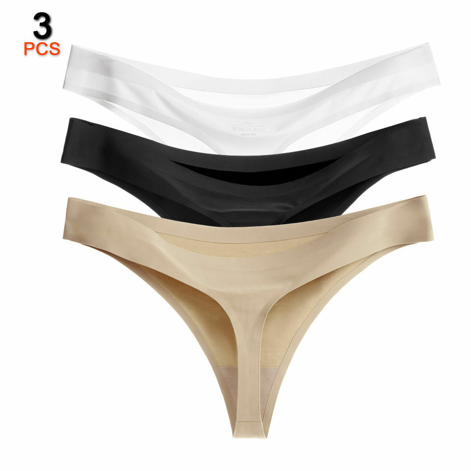 6pcs Women Sexy Seamless Underwear Panties Brief Bikini Knickers Thongs G-string