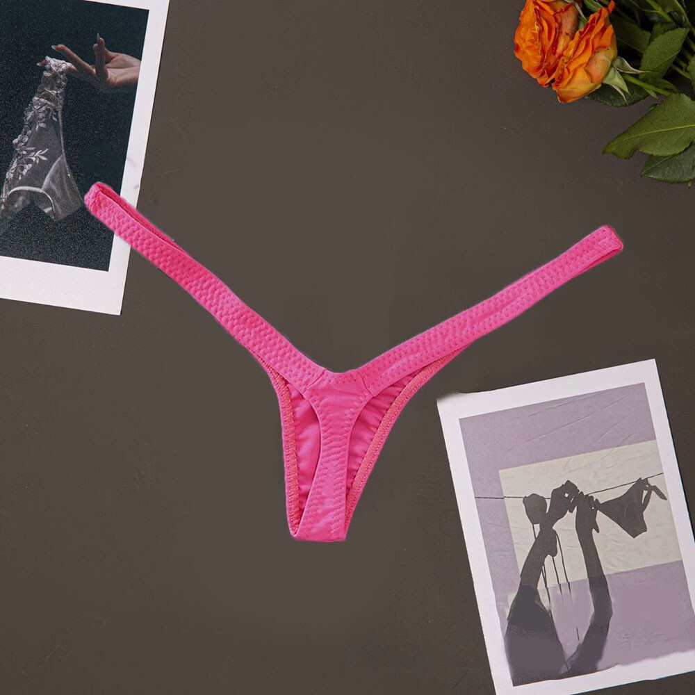 Sexy Women Lace V-String T-back Panties Thongs G-String Lingerie Underwear✔